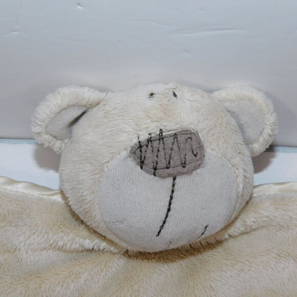 Mini Mode Tan Brown Teddy Bear BERTIE plush Security Blanket Baby Lovey Nunu - Picture 2 of 7